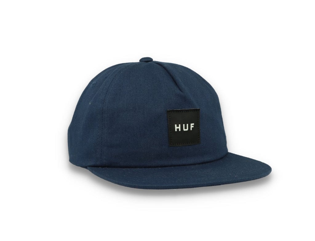 Cap Snapback Essential Unstructured Box Indigo Blue - LOKK