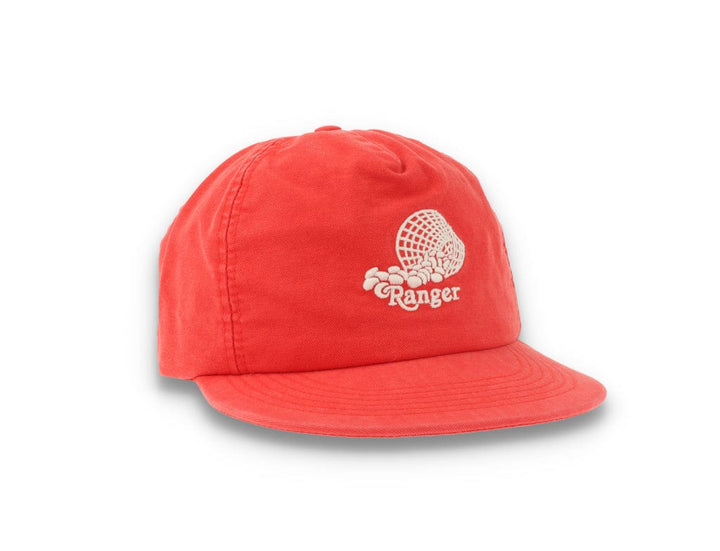 Ranger Soft Peak Cap Red - LOKK