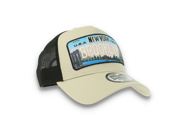 License Plate Trucker New Era  Stone - LOKK