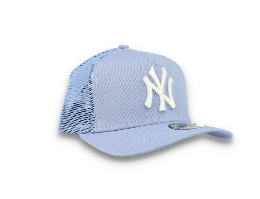 Kids Trucker Cap Tonal Mesh NY Yankees Light Purple - LOKK
