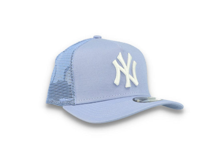 Kids Trucker Cap Tonal Mesh NY Yankees Light Purple - LOKK