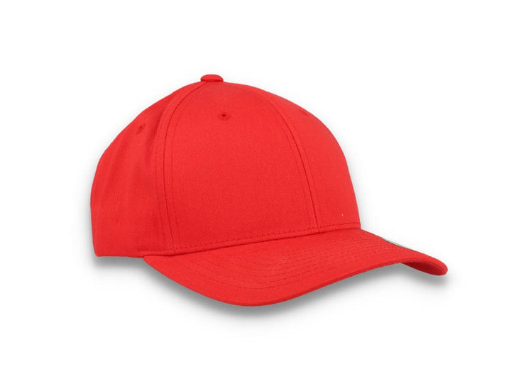Curved Baseball Cap Snapback Red - Yupoong 7706 - LOKK