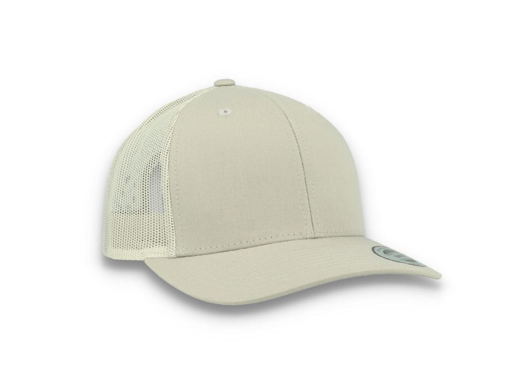 Silver Grey Trucker Cap Retro - Yupoong 6606 - LOKK