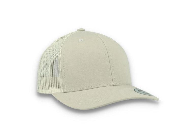 Silver Grey Trucker Cap Retro - Yupoong 6606 - LOKK