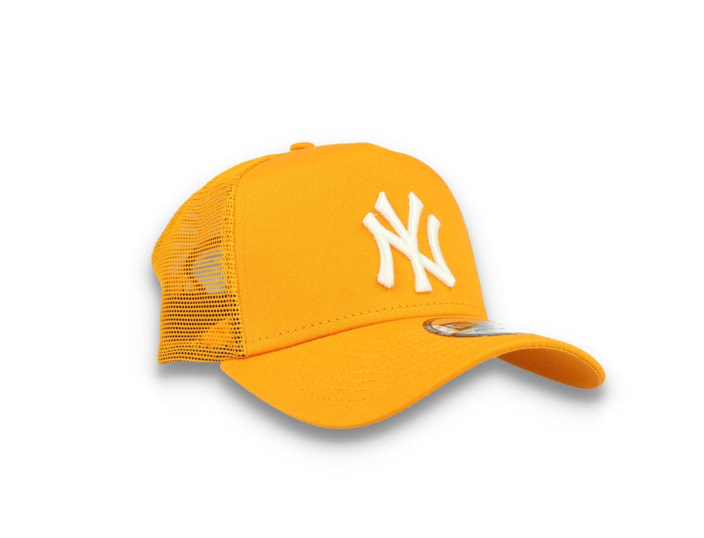 Tonal Mesh Trucker Cap NY Yankees R Gold - LOKK