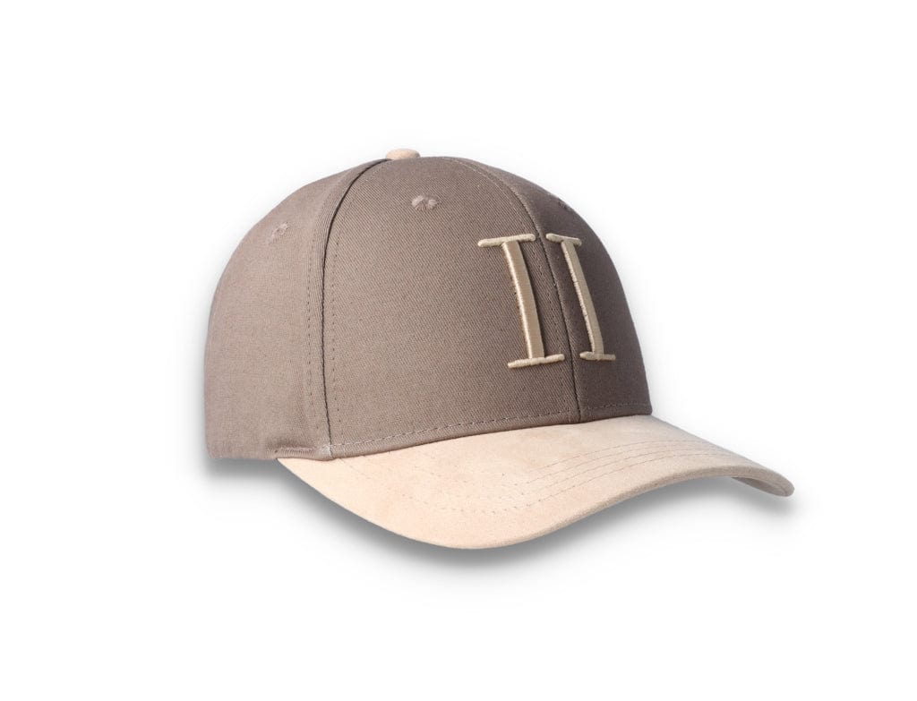 Baseball Cap Suede II Caribou Brown/Oyster Grey - LOKK