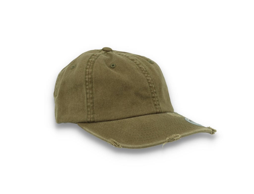 Low Profile Destroyed Cap Buck Green 6245DC - LOKK