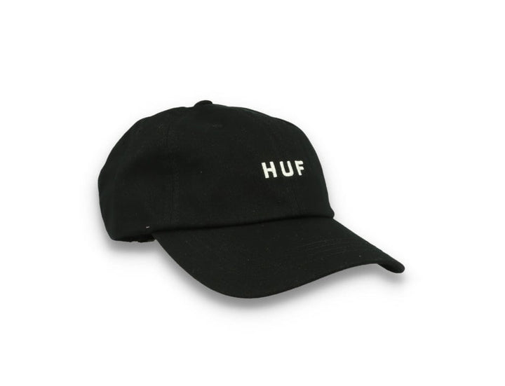 Huf Set Og Cv 6 Panel Hat Black - LOKK