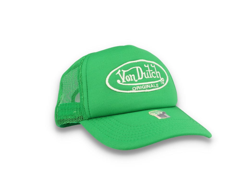 Von Dutch Trucker Cap Tampa Foam Green/Green - LOKK