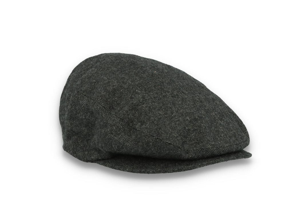 Barbour Barlow Flat Cap Dark Grey - LOKK