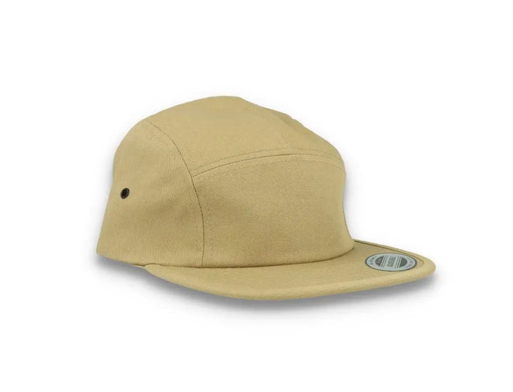 Khaki 5-Panel Classic Jockey Cap - Yupoong 7005 - LOKK