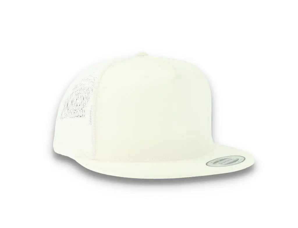 Classic Trucker Cap White/White - Yupoong 6006 - LOKK