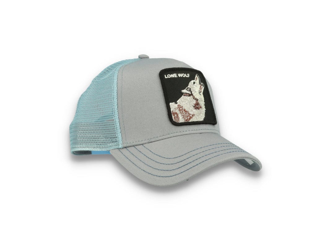 Goorin Trucker Cap  The Lone Wolf Grey - LOKK