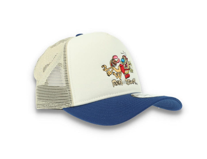 9FORTY A-Frame Trucker Nickelodeon Ren & Stimpy Blue - LOKK