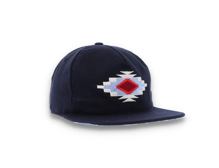 The Ampal Creative Chimayo Wool Navy - LOKK