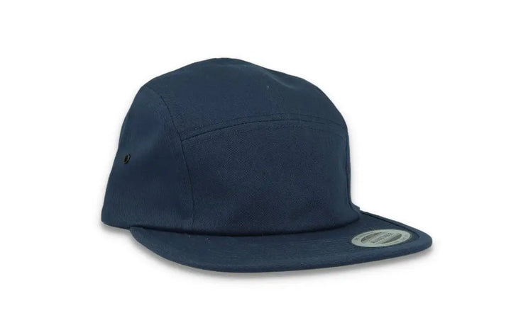 Navy 5-Panel Classic Jockey Cap - Yupoong 7005 - LOKK