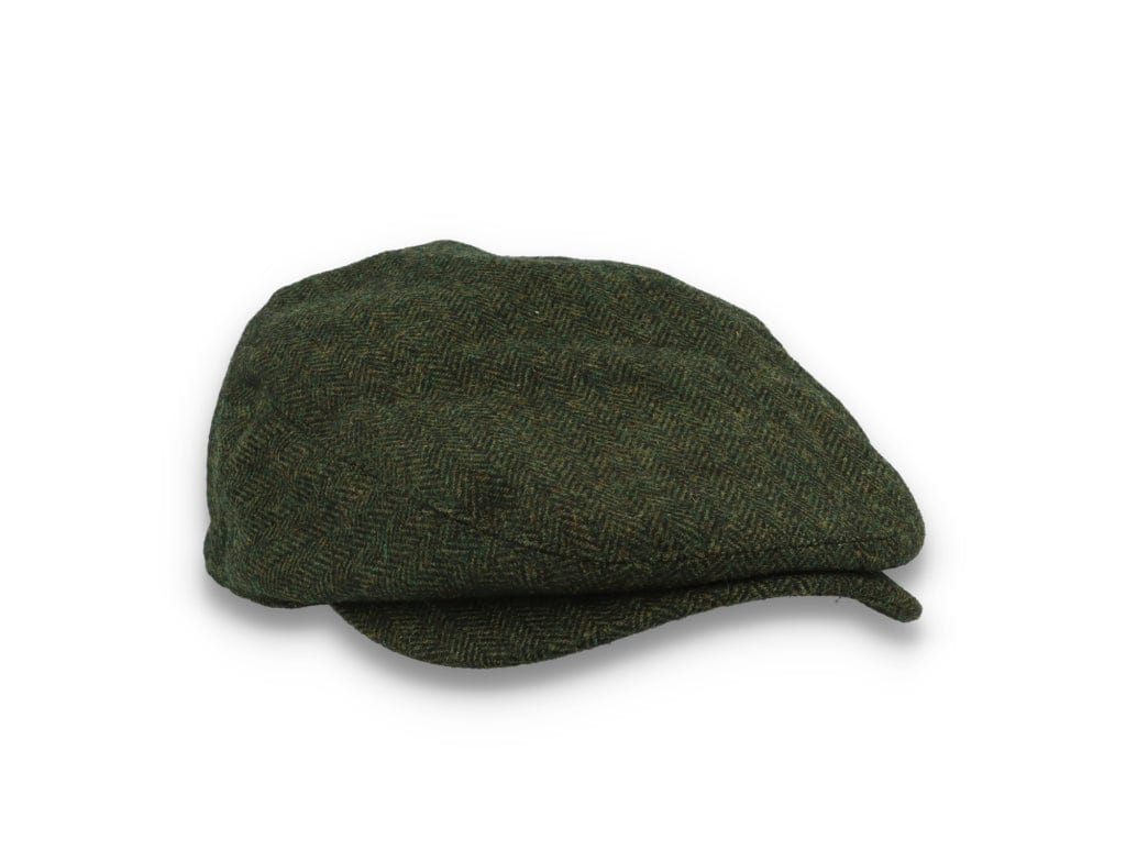 Barbour Barlow Flat Cap Olive - LOKK