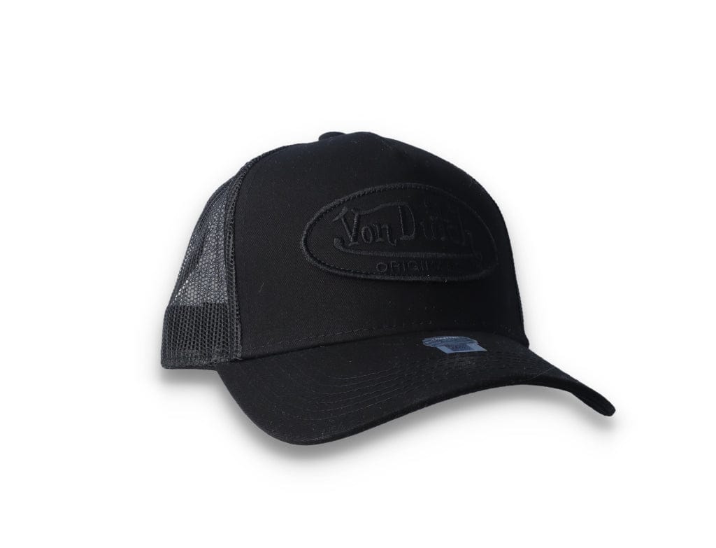 Von Dutch Trucker Cap Boston Black/Black - LOKK