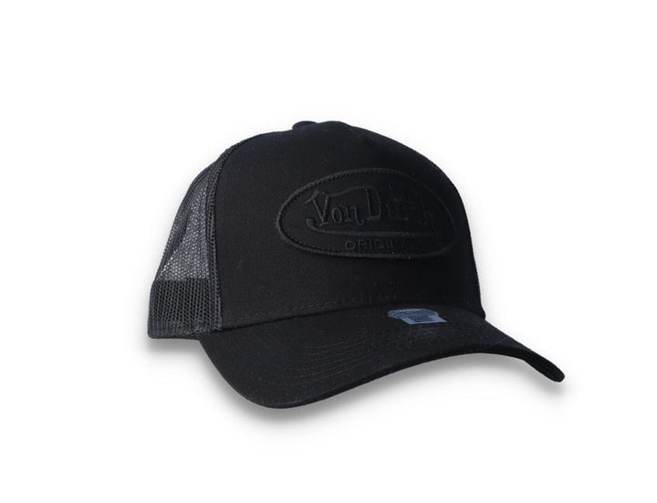 Von Dutch Trucker Cap Boston Black/Black - LOKK