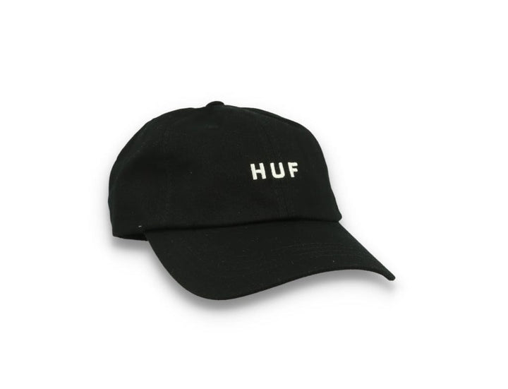 Huf Set Og Cv 6 Panel Hat Black - LOKK