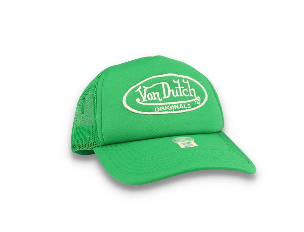 Von Dutch Trucker Cap Tampa Foam Green/Green - LOKK