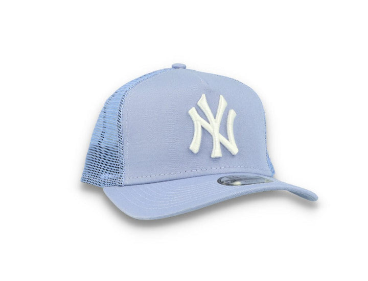 Kids Trucker Cap Tonal Mesh NY Yankees Light Purple - LOKK