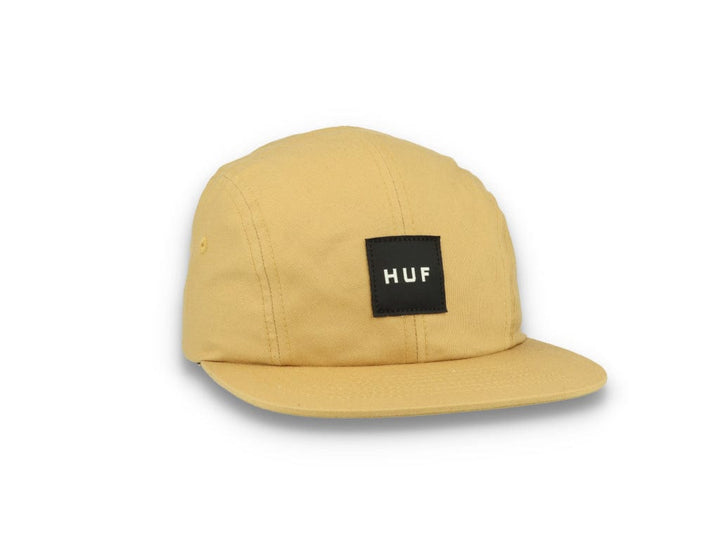 Cap 5-Panel Sort HUF Essential Box Logo Volley Brown - LOKK