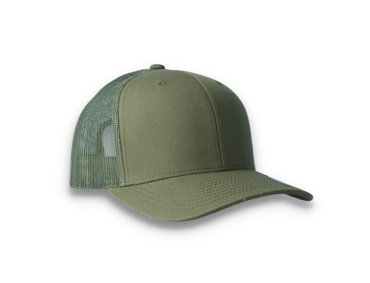 Green Trucker Cap Retro - Yupoong 6606 - LOKK