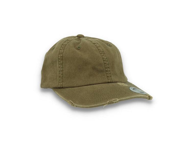 Low Profile Destroyed Cap Buck Green 6245DC - LOKK