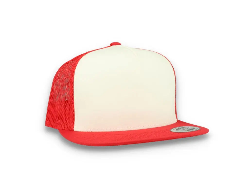 Classic Trucker Cap Red/White/Red - Yupoong 6006 - LOKK