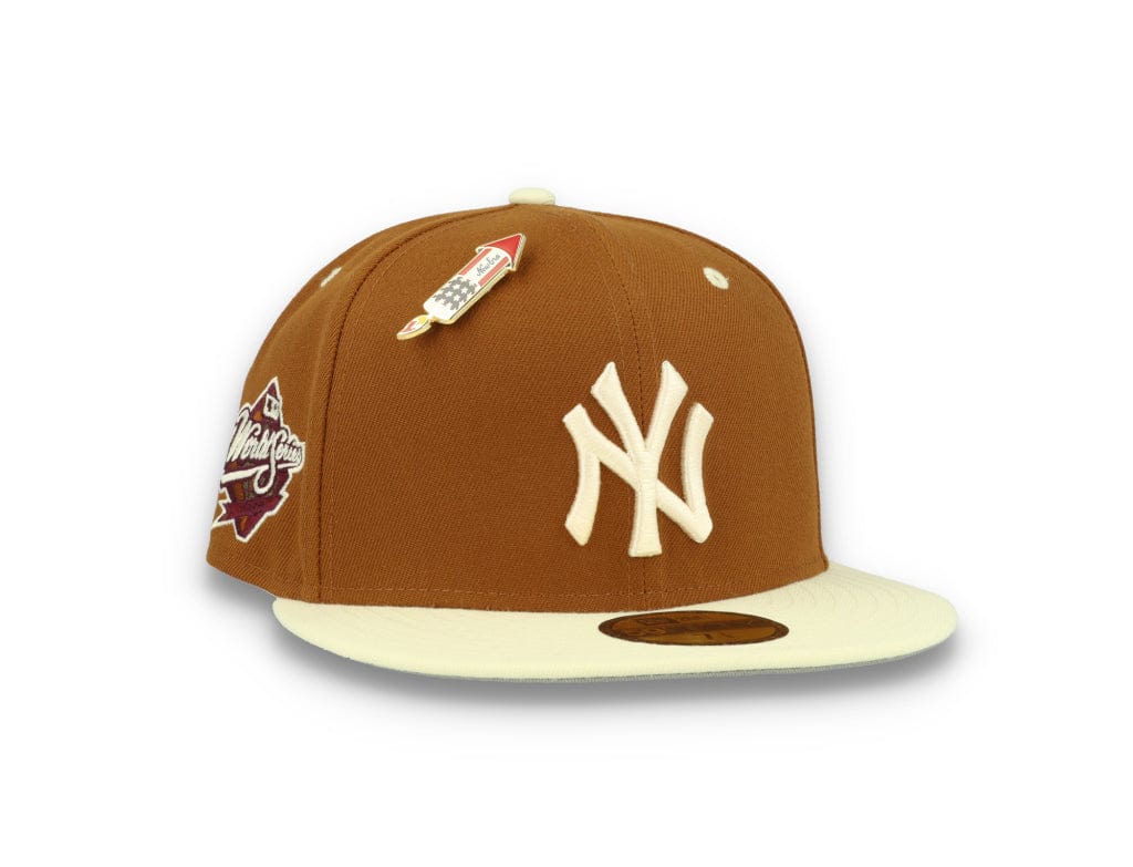 59FIFTY MLB World Series Trail Mix New York Yankees Rust/White - LOKK