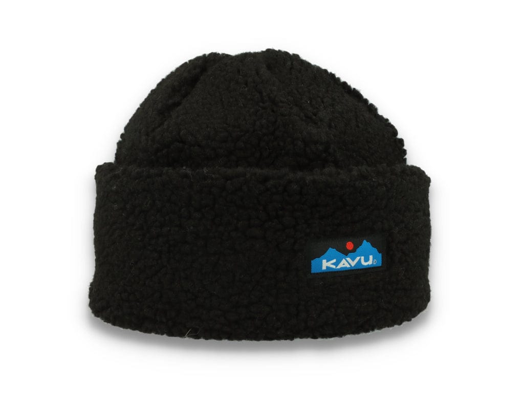 Beanie Fur Ball Black Smoke - LOKK