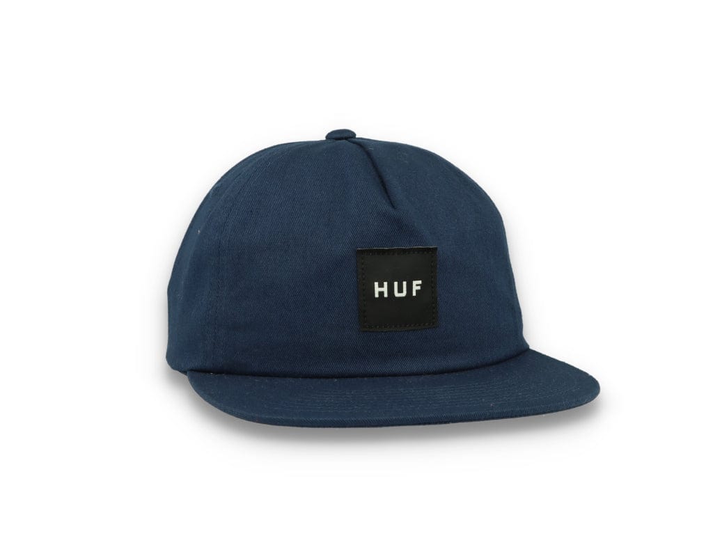 Cap Snapback Essential Unstructured Box Indigo Blue - LOKK