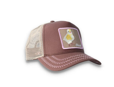 Goorin Trucker Cap Chicky Boom Brown