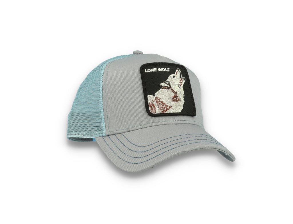 Goorin Trucker Cap  The Lone Wolf Grey - LOKK