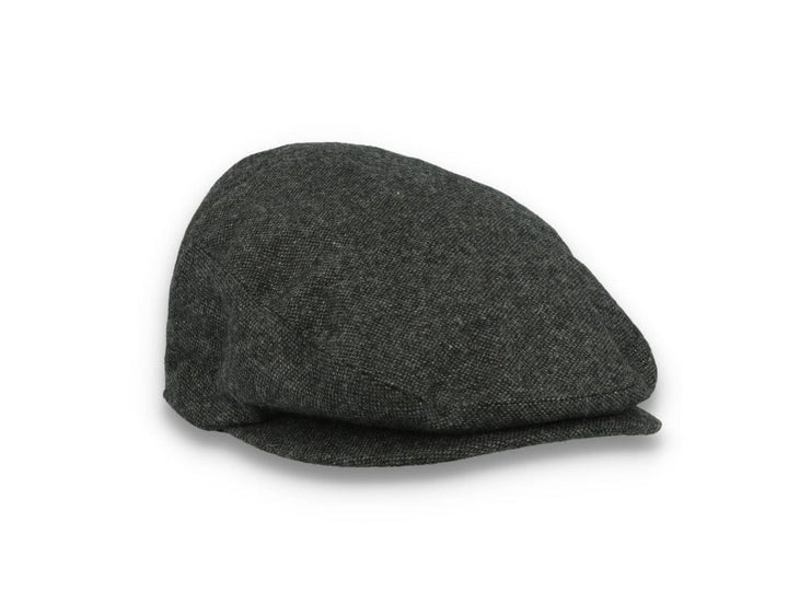 Barbour Barlow Flat Cap Dark Grey - LOKK