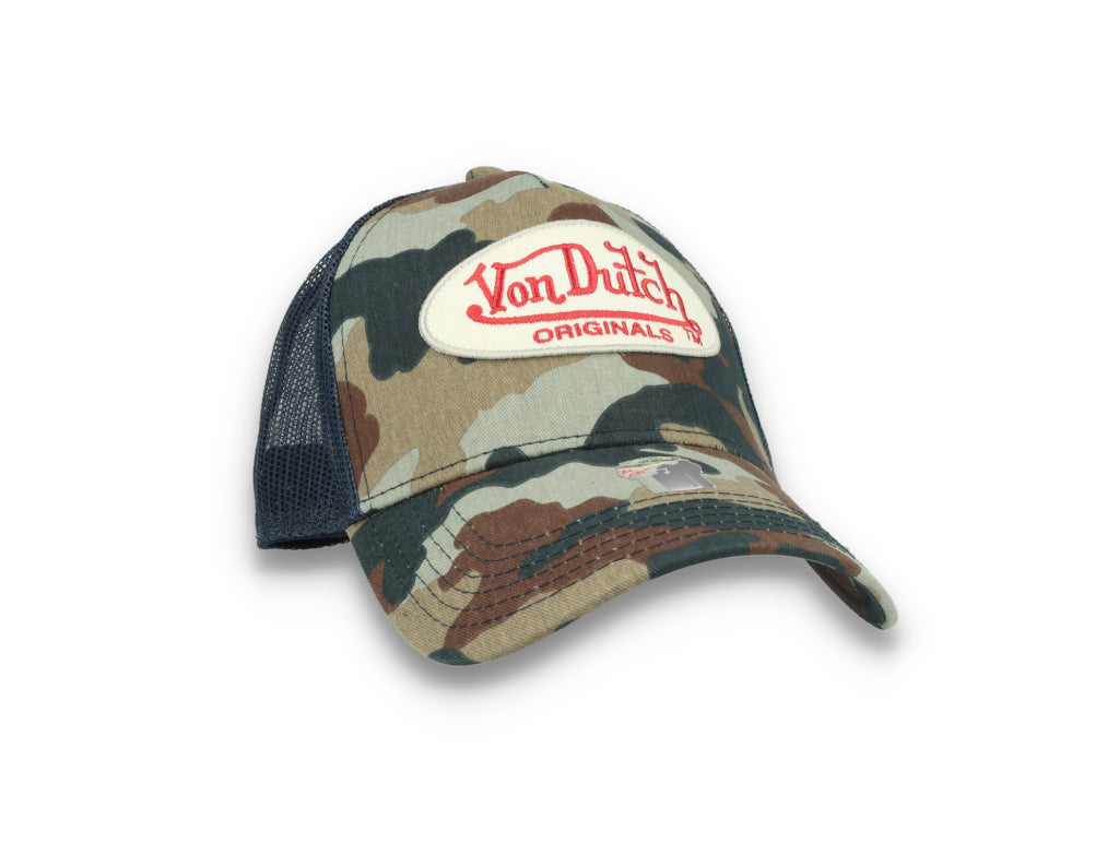 Von Dutch Trucker Cap Boston Camo/Navy - LOKK