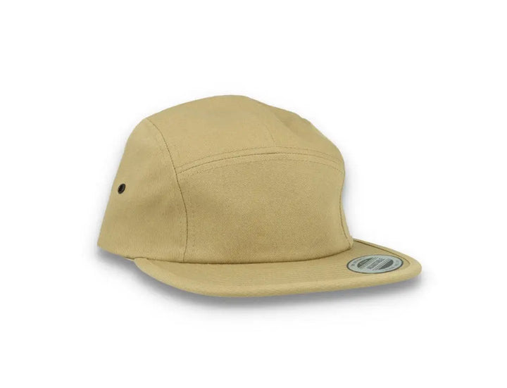 Khaki 5-Panel Classic Jockey Cap - Yupoong 7005 - LOKK
