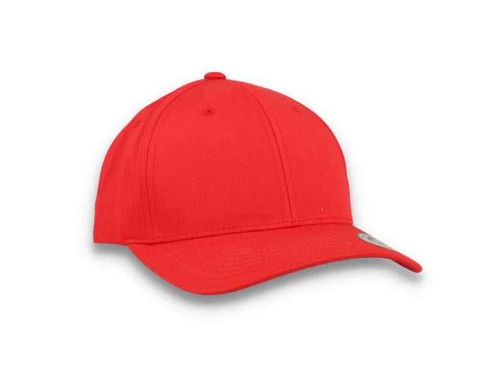 Curved Baseball Cap Snapback Red - Yupoong 7706 - LOKK