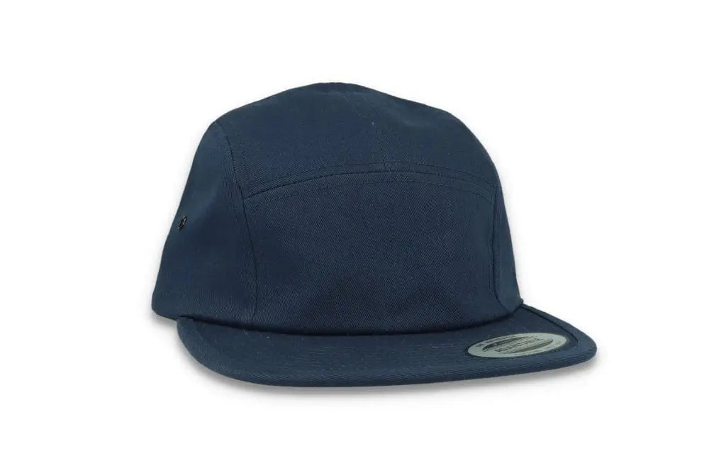 Navy 5-Panel Classic Jockey Cap - Yupoong 7005 - LOKK