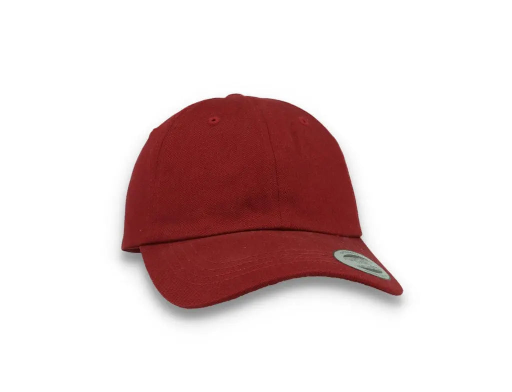 Maroon Dad Cap Low Profile Cotton Twill - Yupoong 6245CM - LOKK