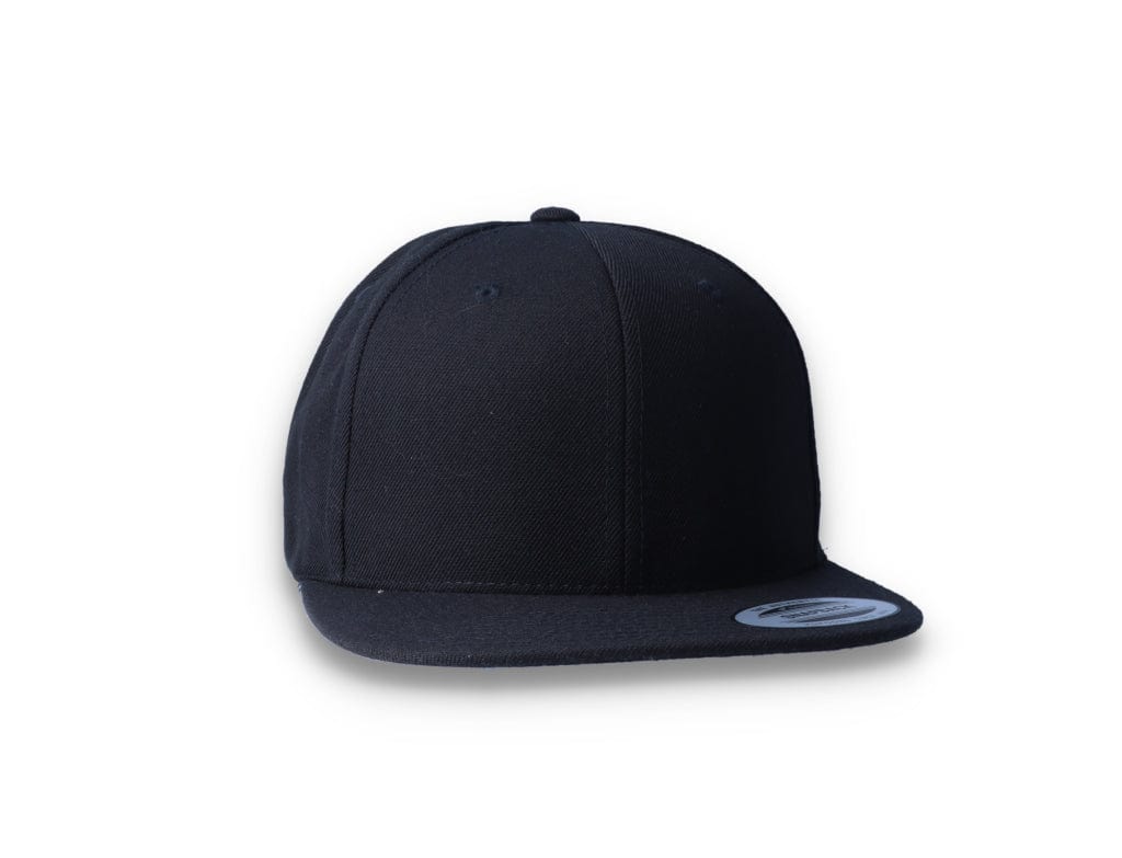Kids Black/Black Snapback Cap - Yupoong 6089M - LOKK
