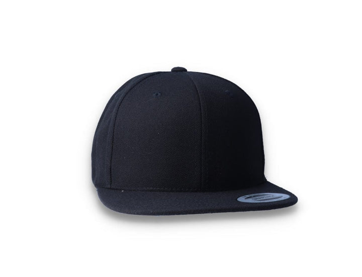 Kids Black/Black Snapback Cap - Yupoong 6089M - LOKK
