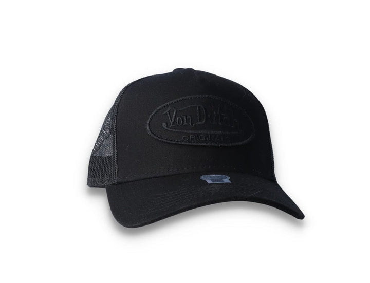 Von Dutch Trucker Cap Boston Black/Black - LOKK