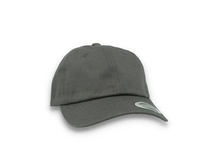Dark Grey Dad Cap Low Profile Cotton Twill - Yupoong 6245CM - LOKK