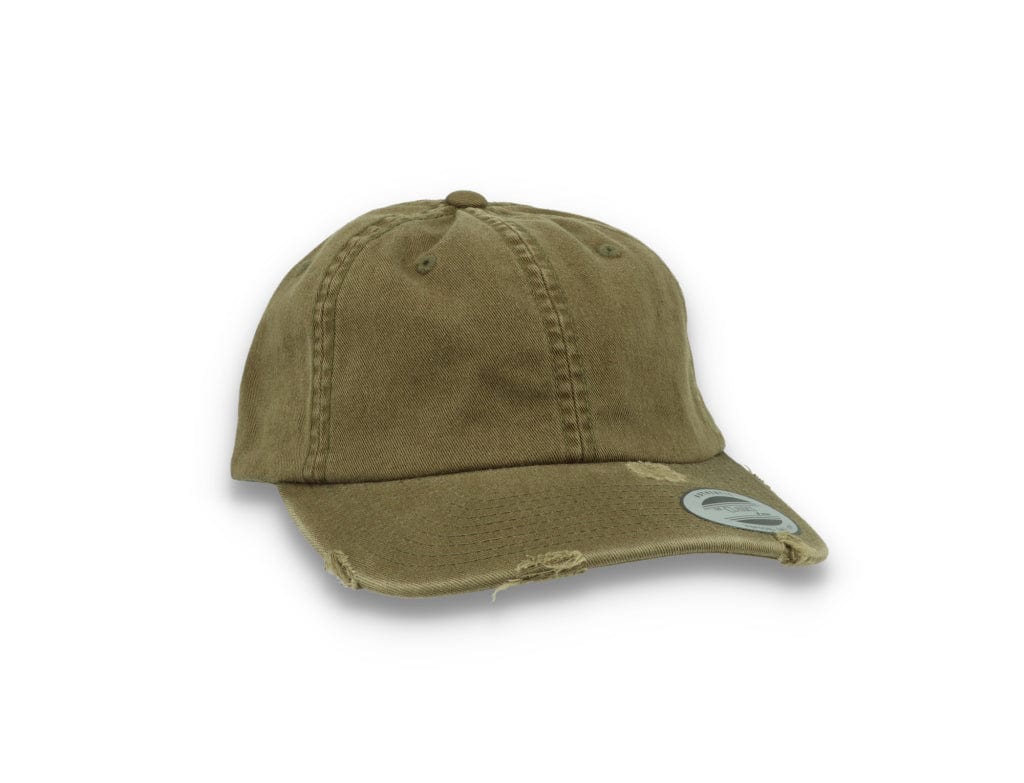 Low Profile Destroyed Cap Buck Green 6245DC - LOKK