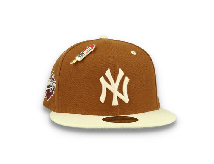 59FIFTY MLB World Series Trail Mix New York Yankees Rust/White - LOKK