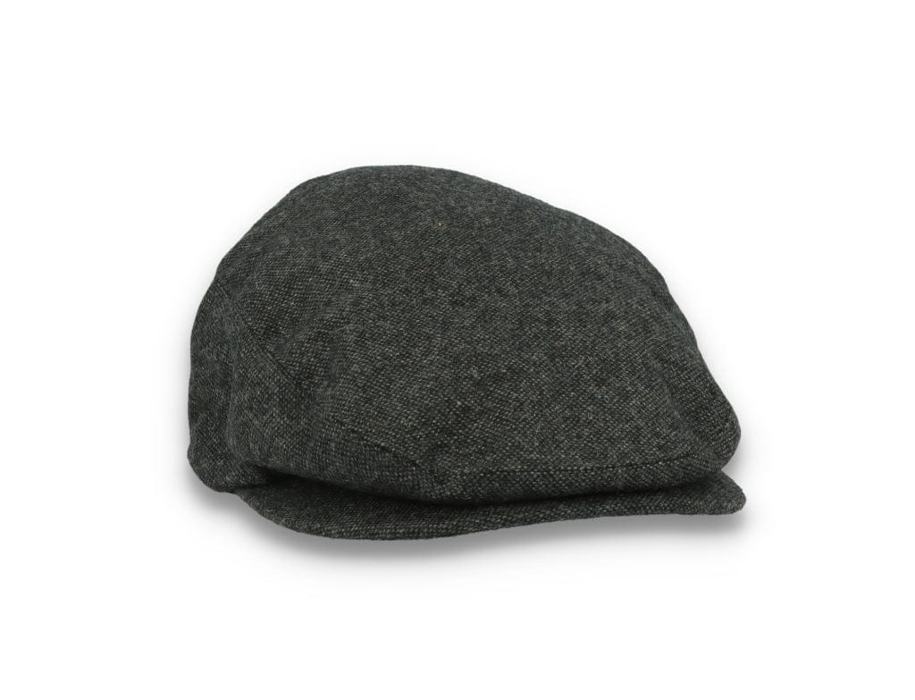 Barbour Barlow Flat Cap Dark Grey - LOKK