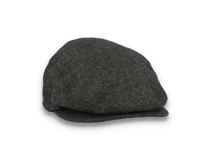 Barbour Barlow Flat Cap Dark Grey - LOKK