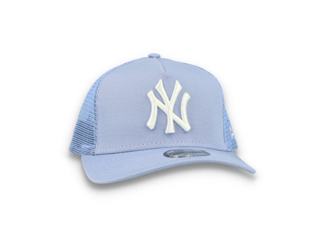 Kids Trucker Cap Tonal Mesh NY Yankees Light Purple - LOKK